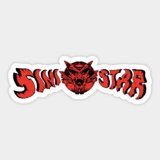 I am Sinistar! Sticker